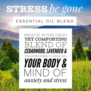 Anxiety Relief Essential Oil Blend, Stress Relief Essential Oil Blend, Therapeutic Essential Oil Blend